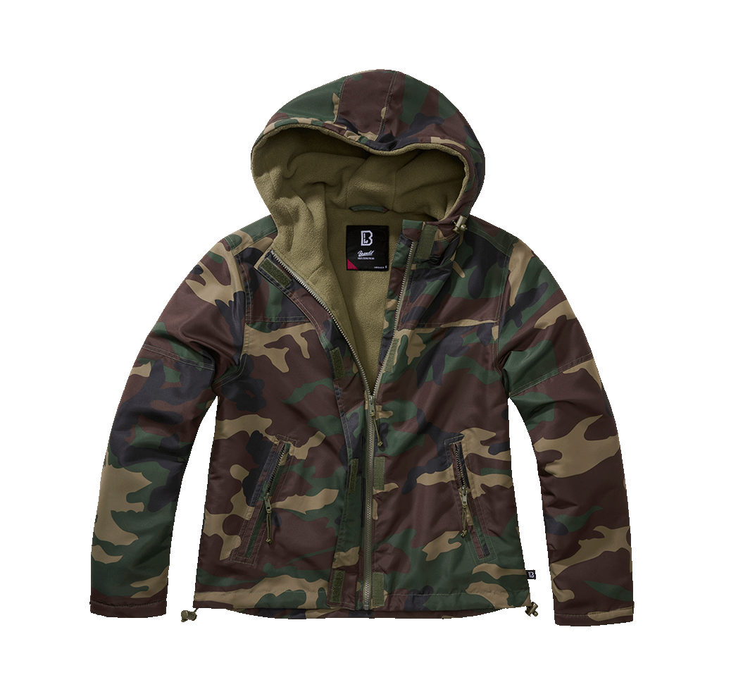 Women Frontzip Windbreaker woodland