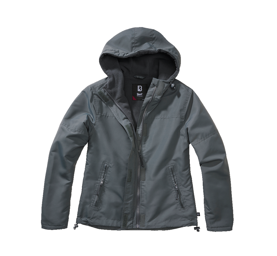Women Frontzip Windbreaker anthracite