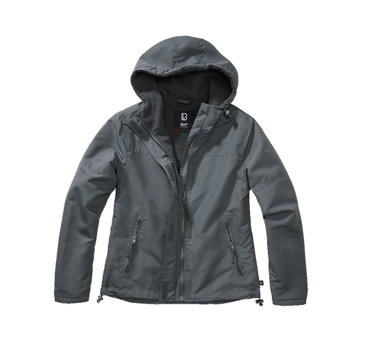 Women Frontzip Windbreaker anthracite