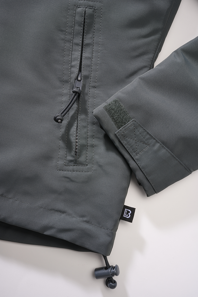 Women Frontzip Windbreaker anthracite