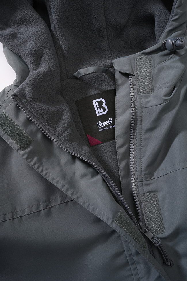 Women Frontzip Windbreaker anthracite
