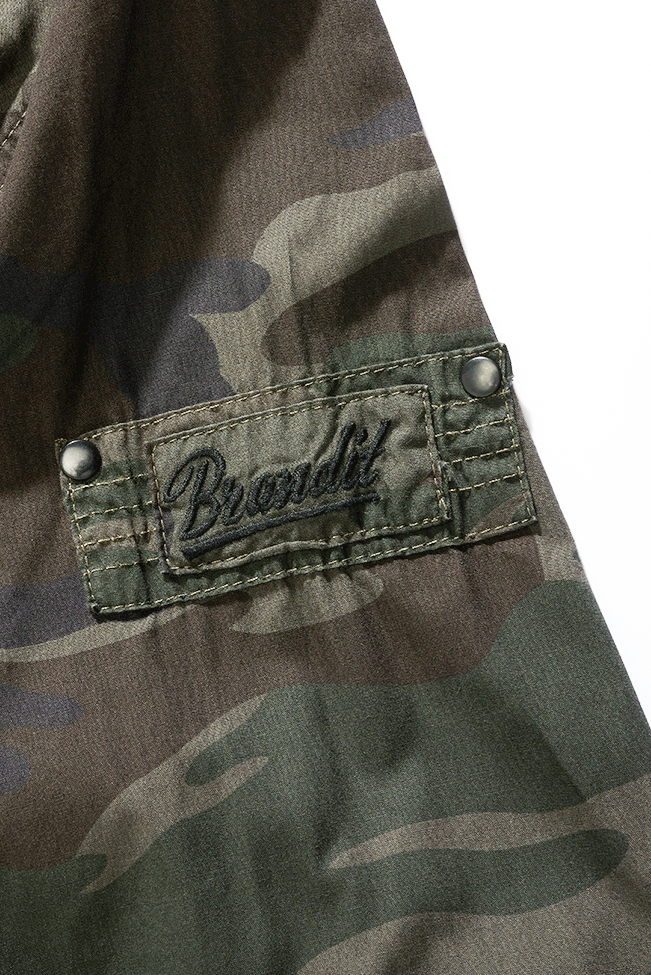 Slim Fit Shirt Long Sleeve woodland