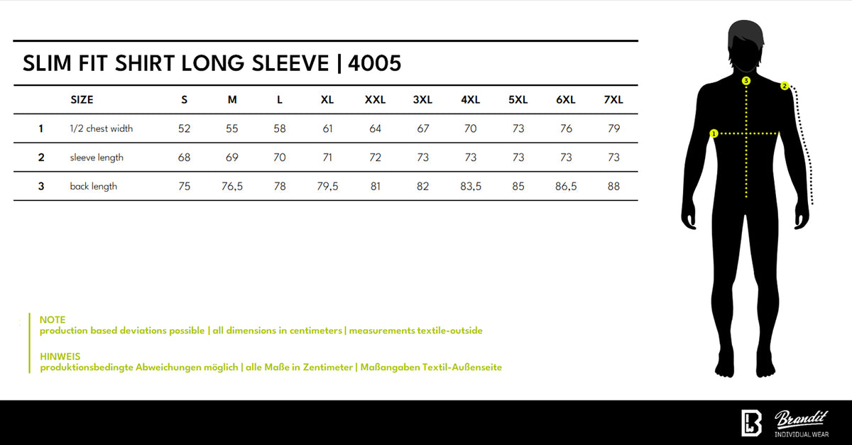 Slim Fit Shirt Long Sleeve black