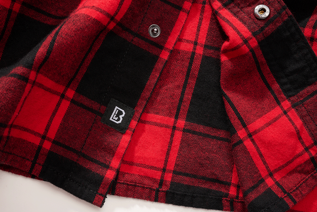 Check Shirt Sleeveless red/black