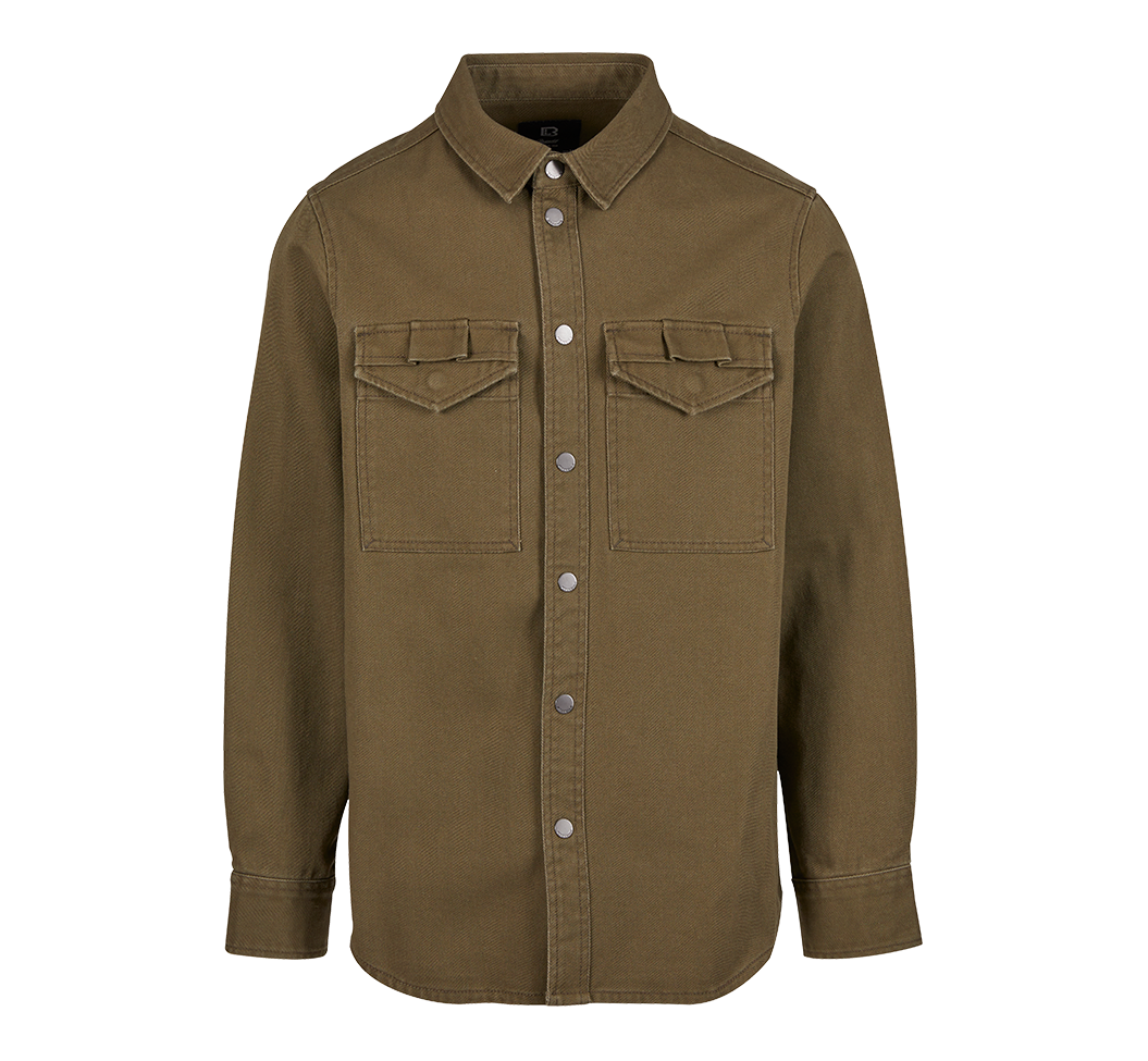 Heavy Twill Shirt olive