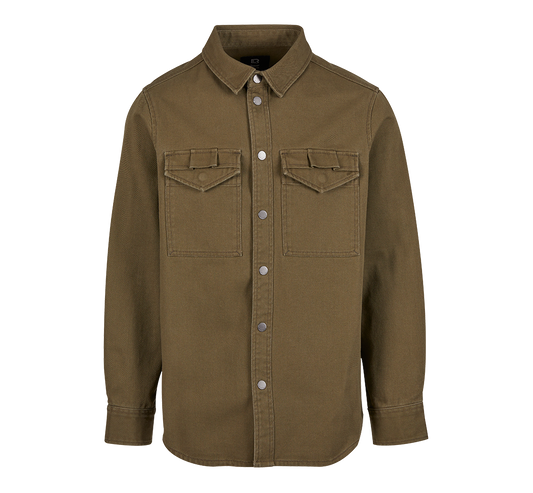 Heavy Twill Shirt olive