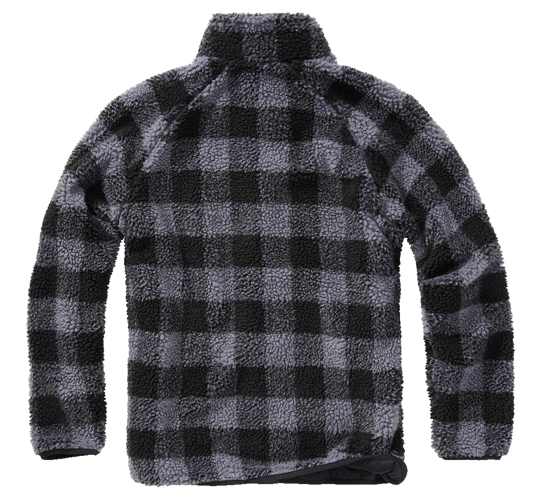 Teddyfleece Jacket black/grey