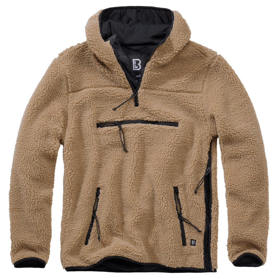 Teddyfleece Worker Pullover camel
