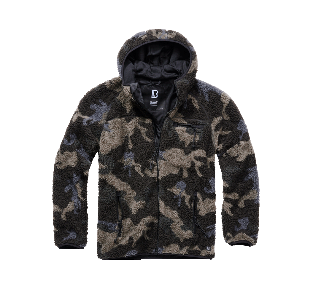 Teddyfleece Worker Jacket darkcamo