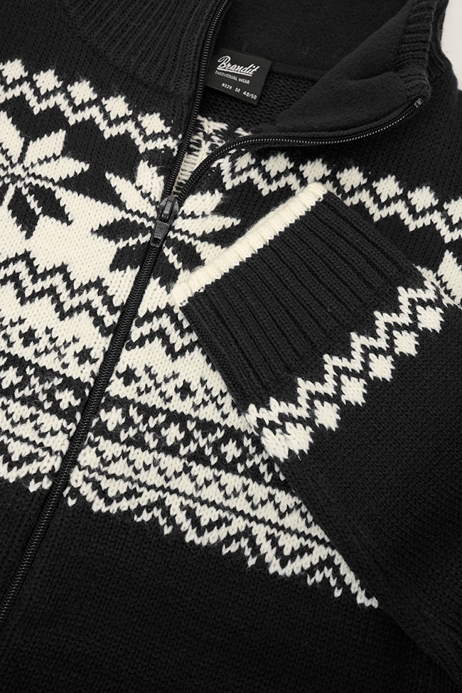 Norwegian Cardigan black