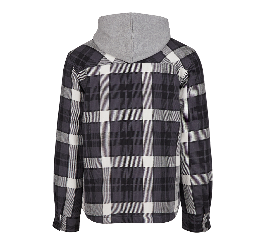 Top Heavy Twill Jacket black/white/grey