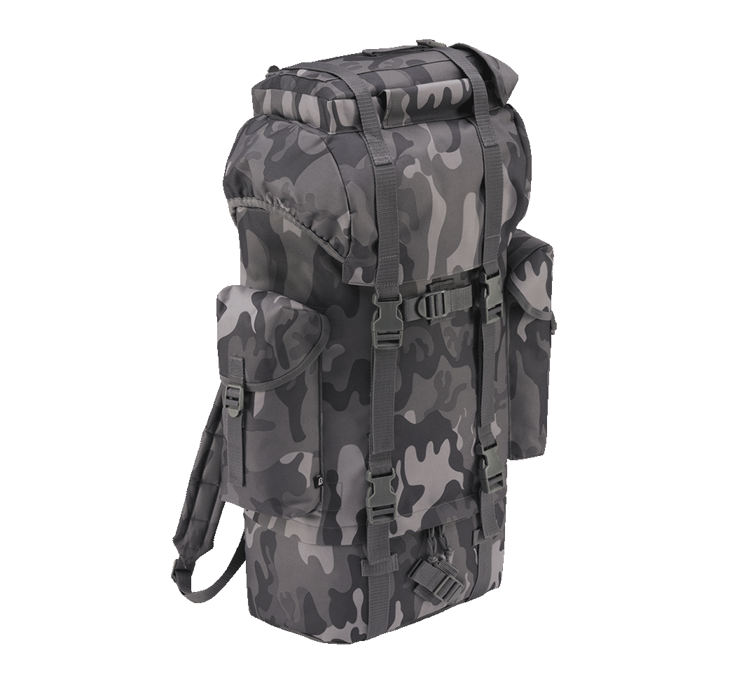 Combat Backpack grey-camo