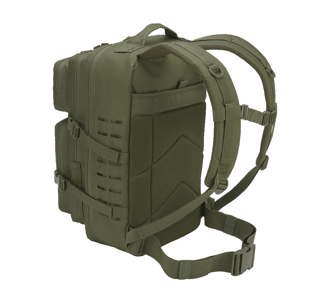 US Cooper Lasercut Large Backp olive