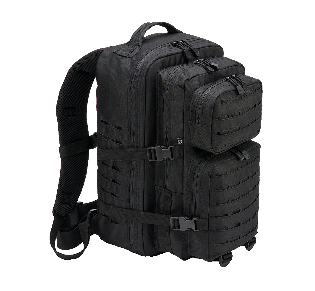 US Cooper Lasercut Large Backp black