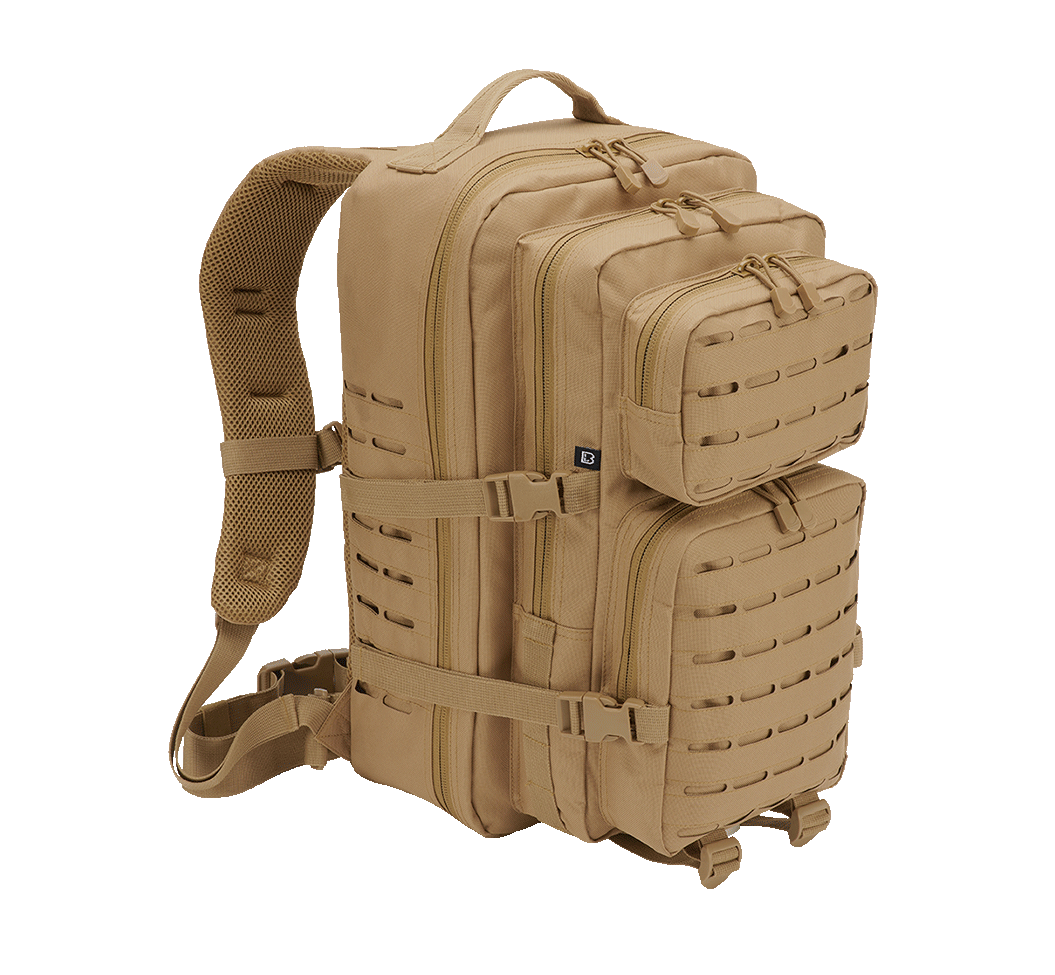 US Cooper Lasercut Large Backp camel