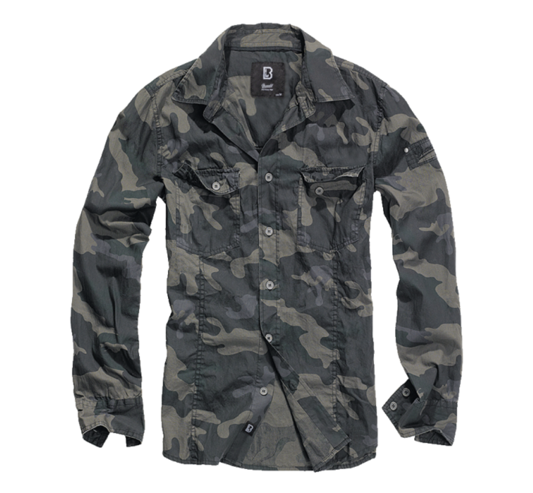 Brandit Slim Fit Shirt Long Sleeve